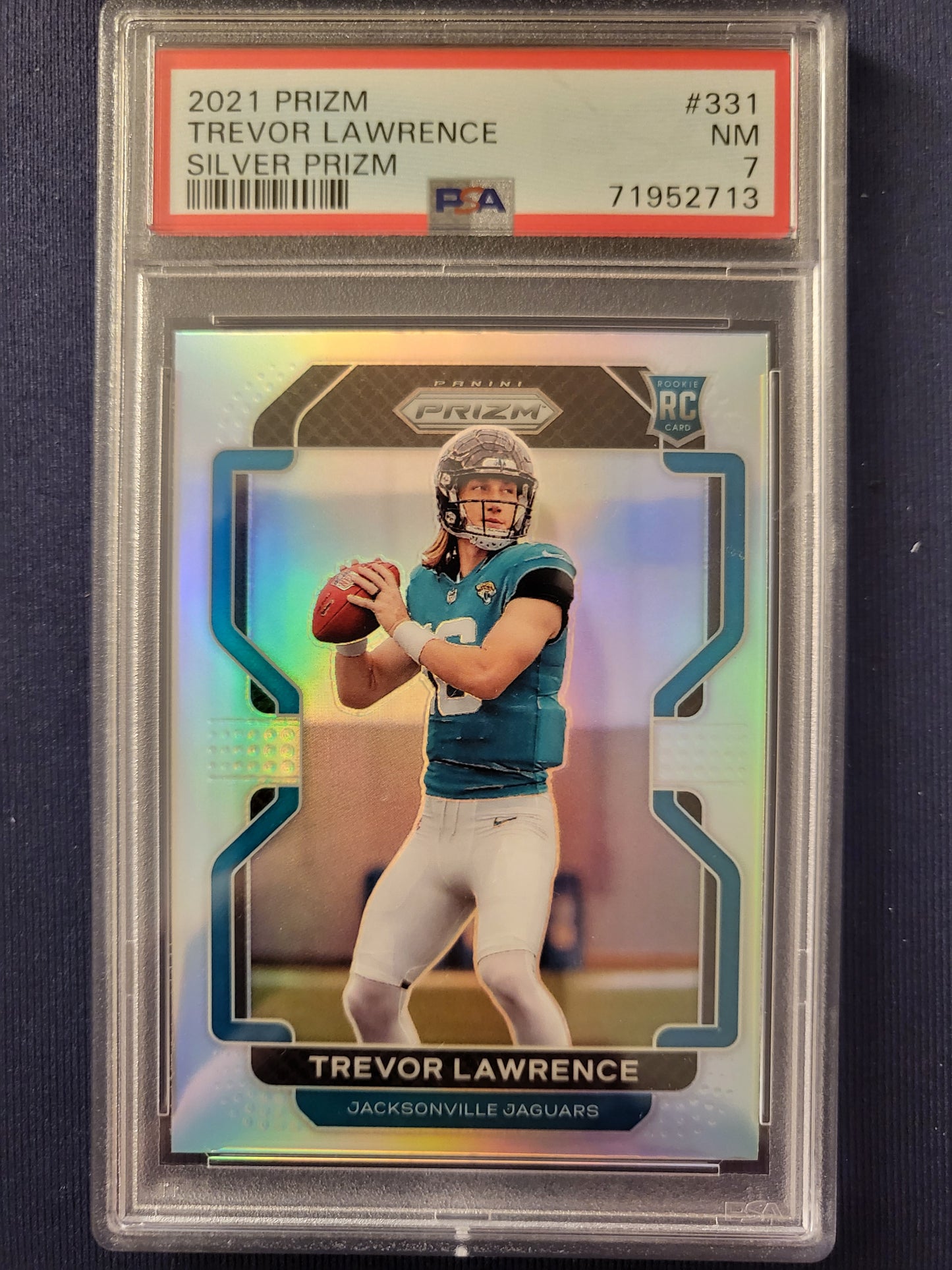 2021 Panini Prizm Trevor Lawrence Silver Prizm