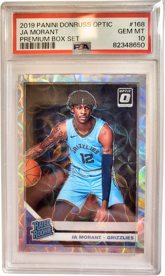 2019-20 Donruss Optic Premium Box Set Ja Morant RR