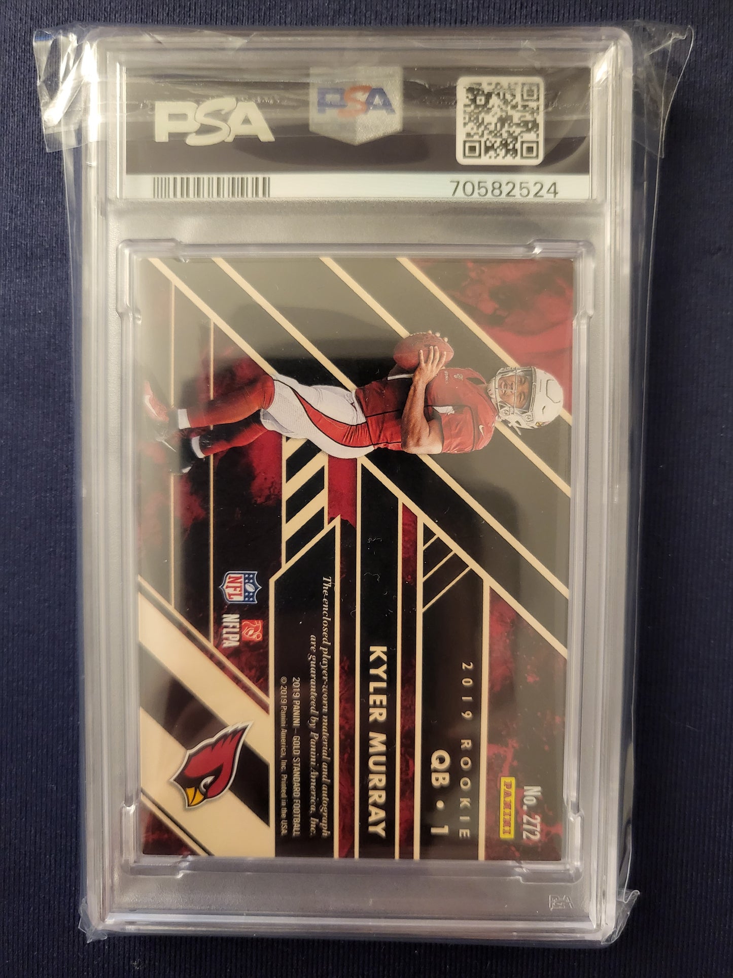 2018 Gold Standard Kyler Murray Rookie Triple Patch Auto Premium